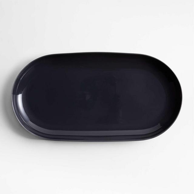 Hudson Charcoal Stoneware Platter
