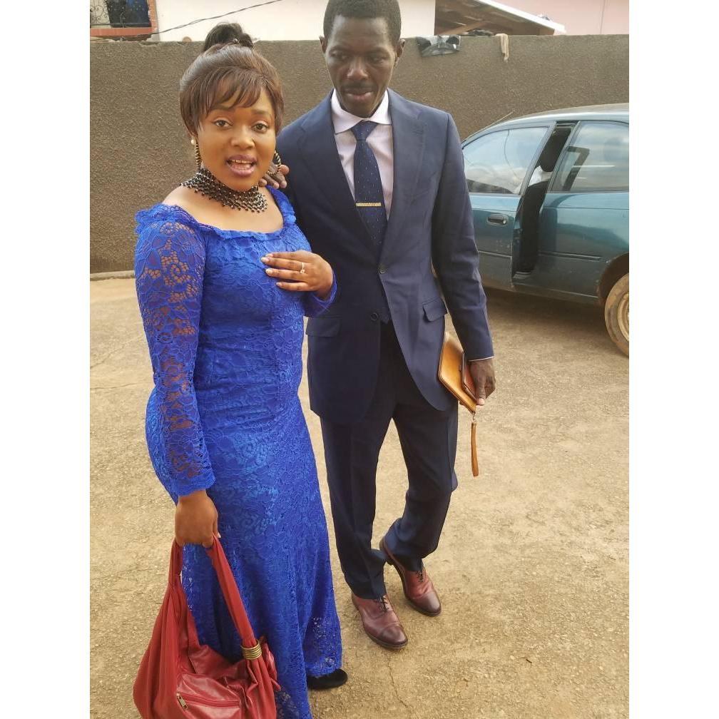 Together at the Kingdom Hall in Cameroon