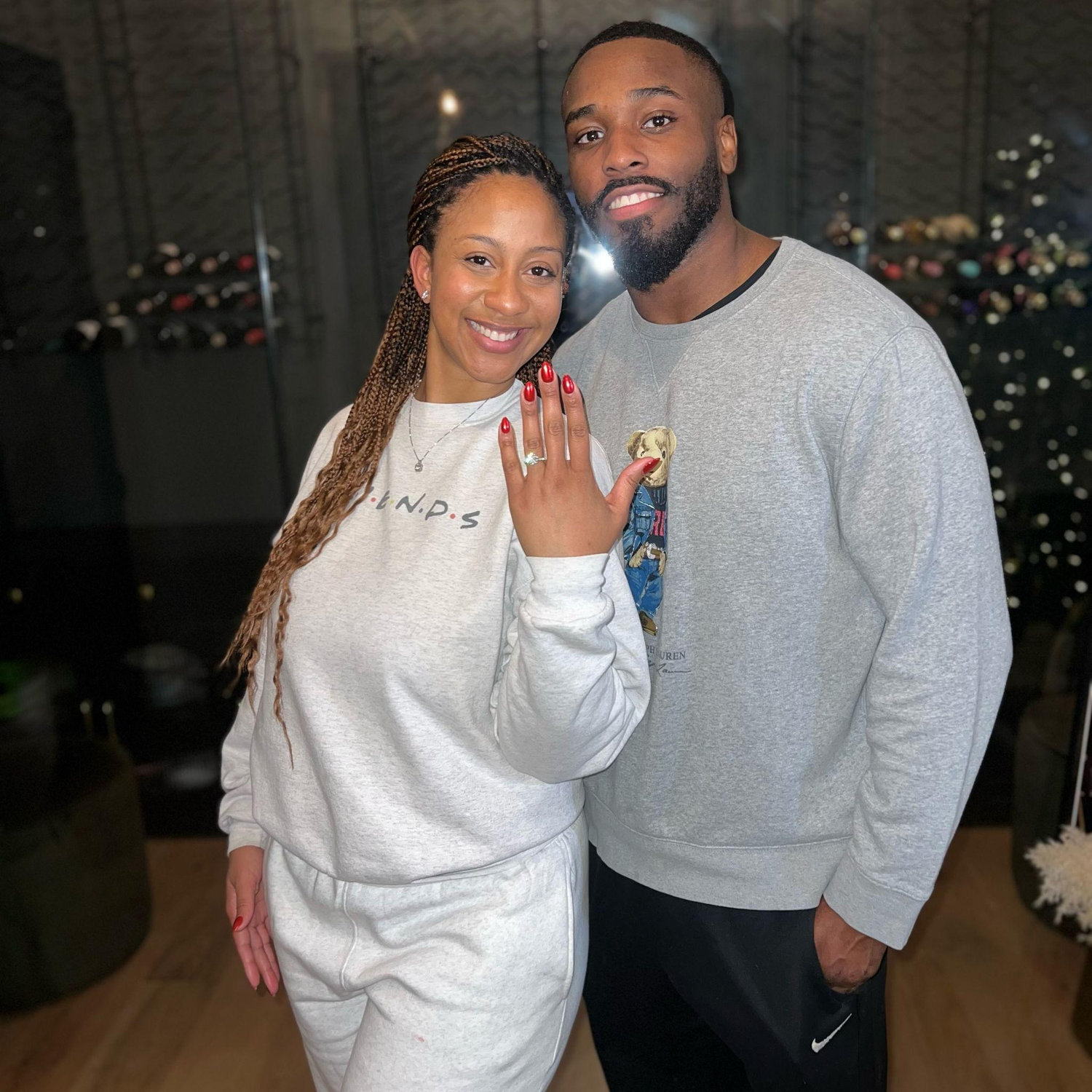The future Mr. and Mrs. Robinson!