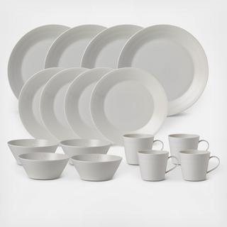 1815 Pure 16-Piece Dinnerware Set, Service for 4