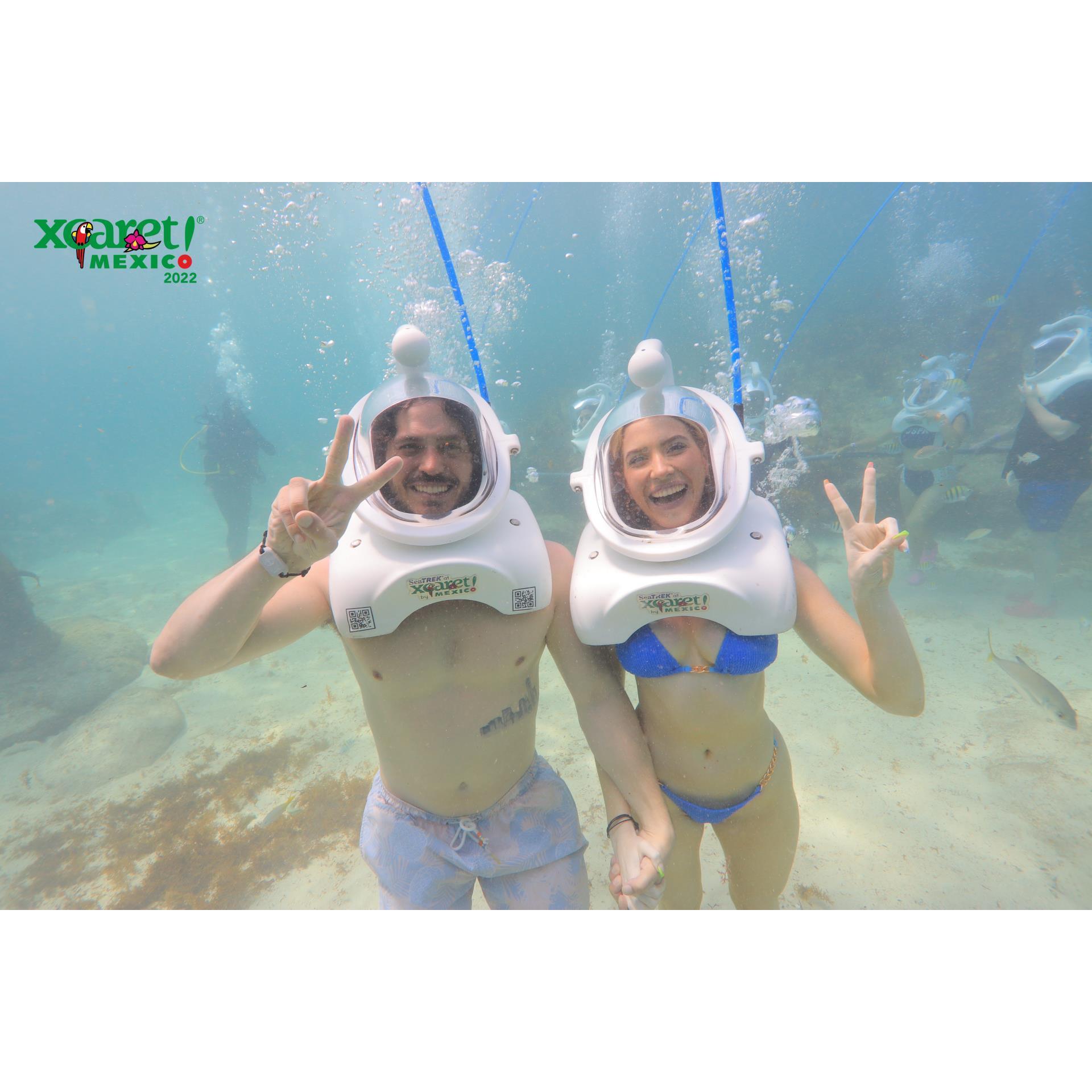 04/18/2022: Walking on ocean floor in Mexico!