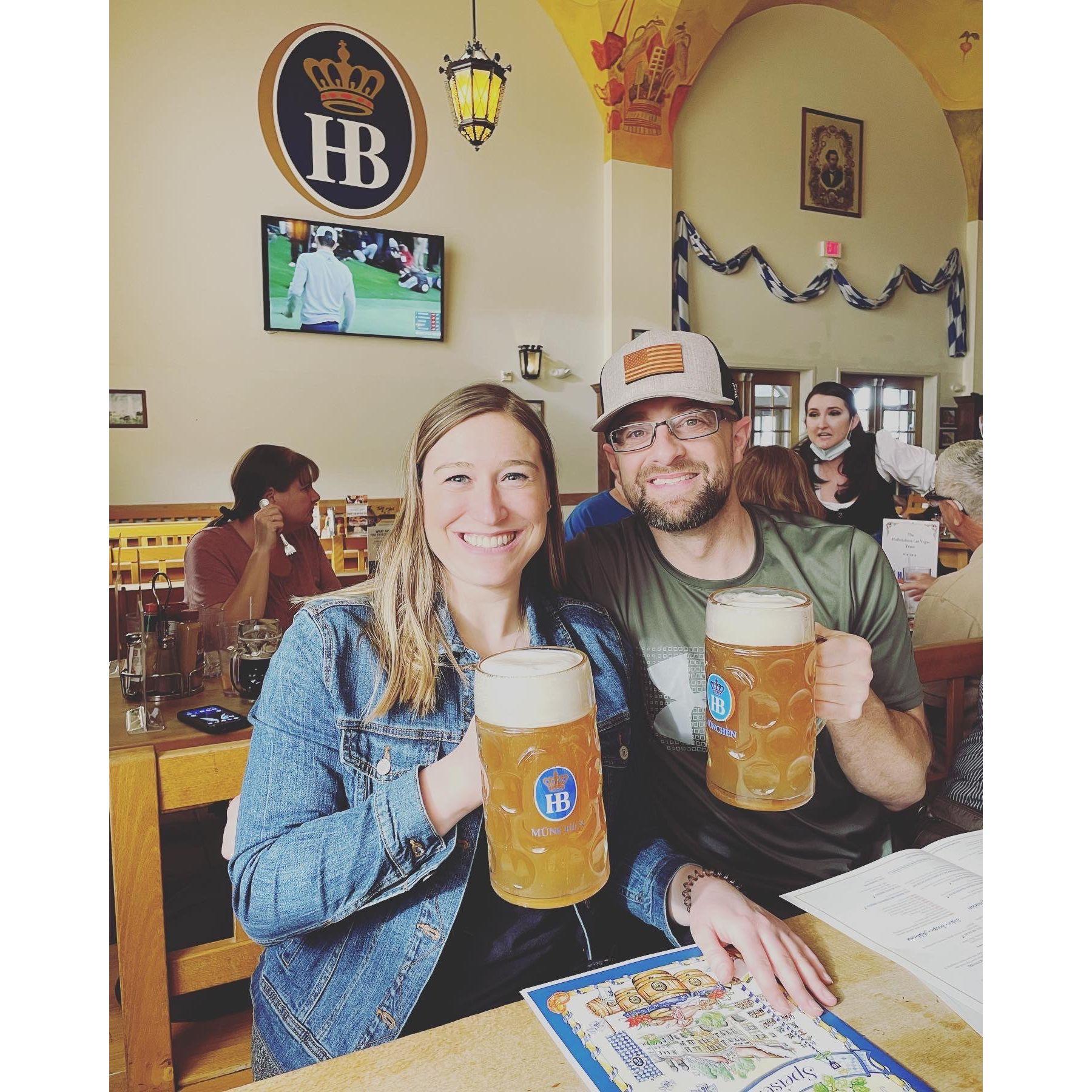 Hofbrau House in Las Vegas!