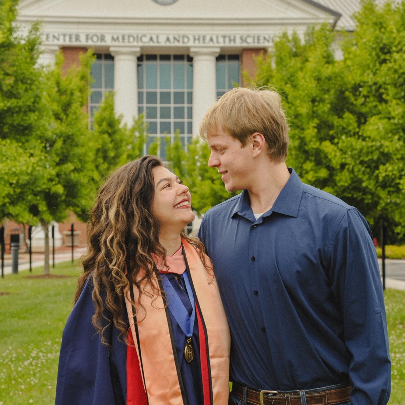Katieโs Master of Public Health graduation from Liberty University