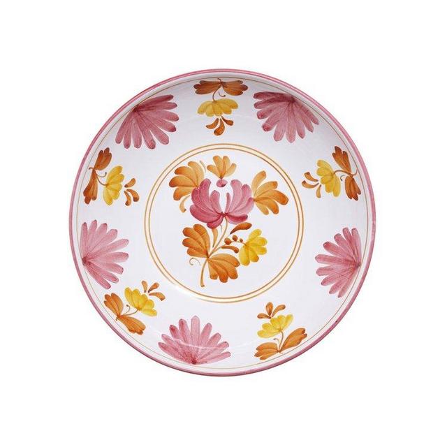 Blossom Hand-Painted Ceramic Salad Bowl