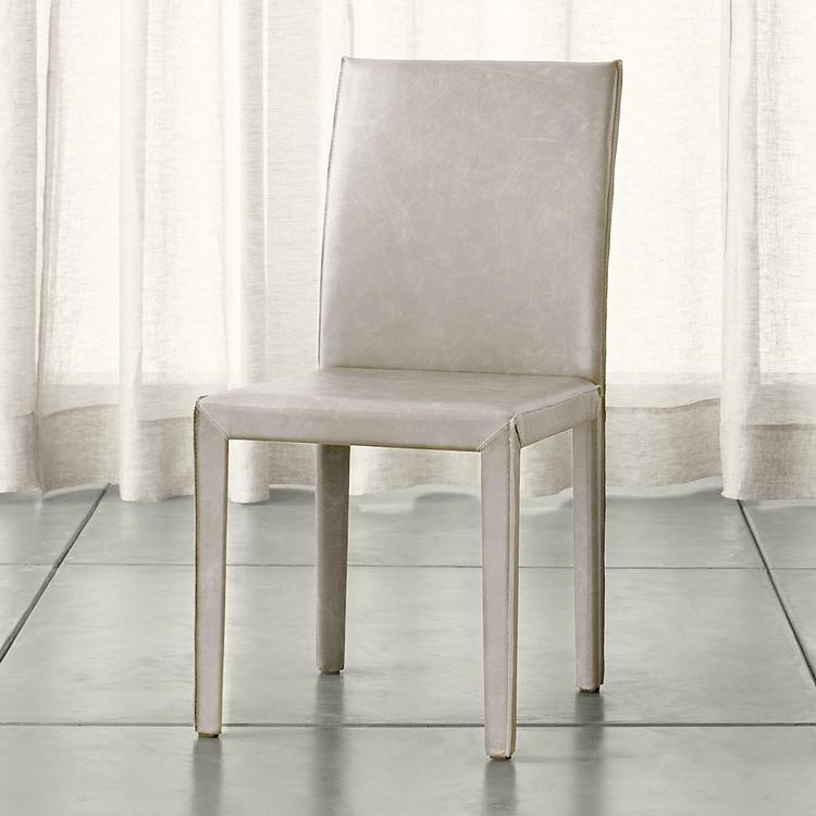 Crate and barrel discount white dining chairs