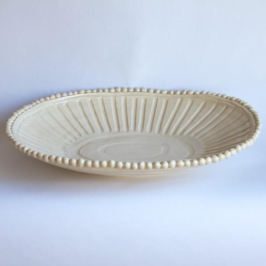 Low Beaded Platter