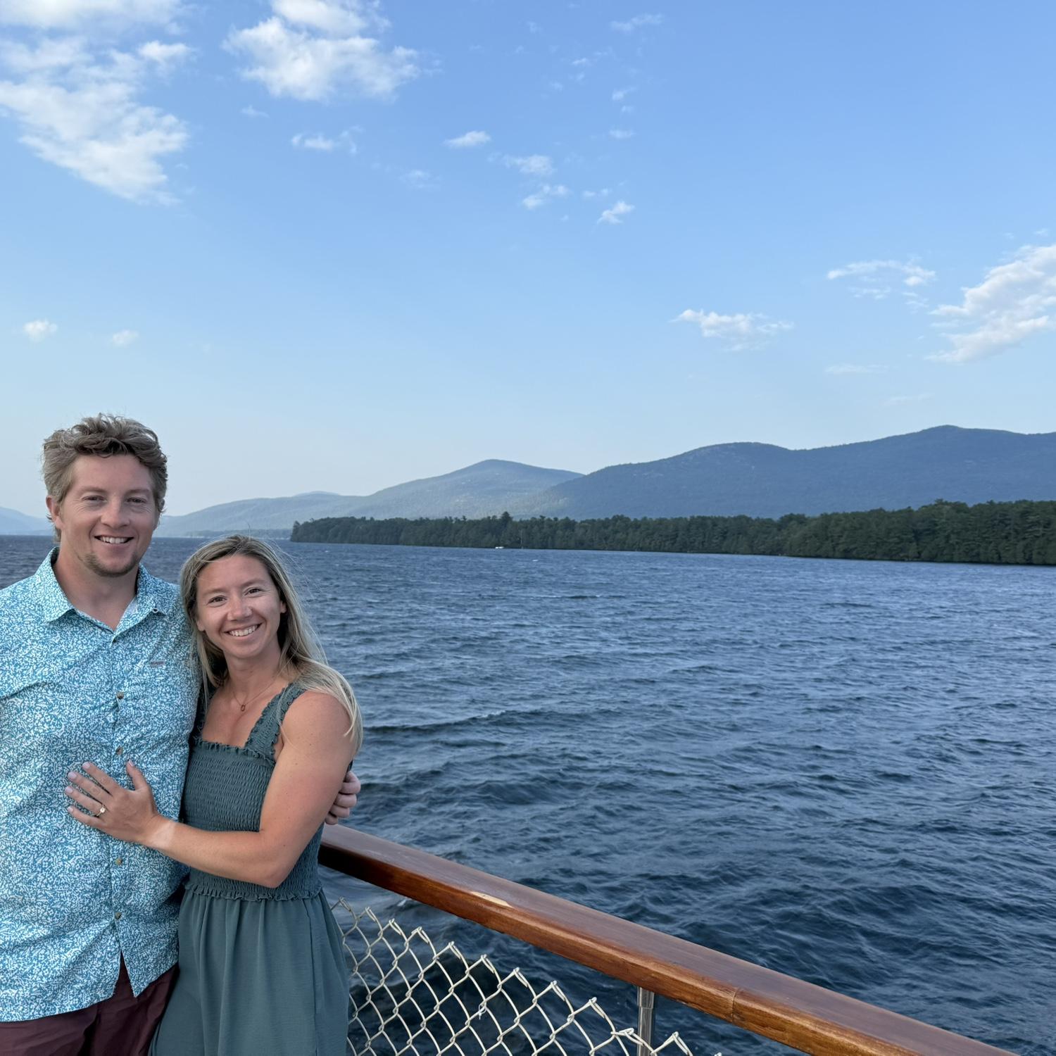 Lake cruise in Lake George, NY