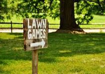 Lawn Games - Horseshoes, Basketball, Corn Hole