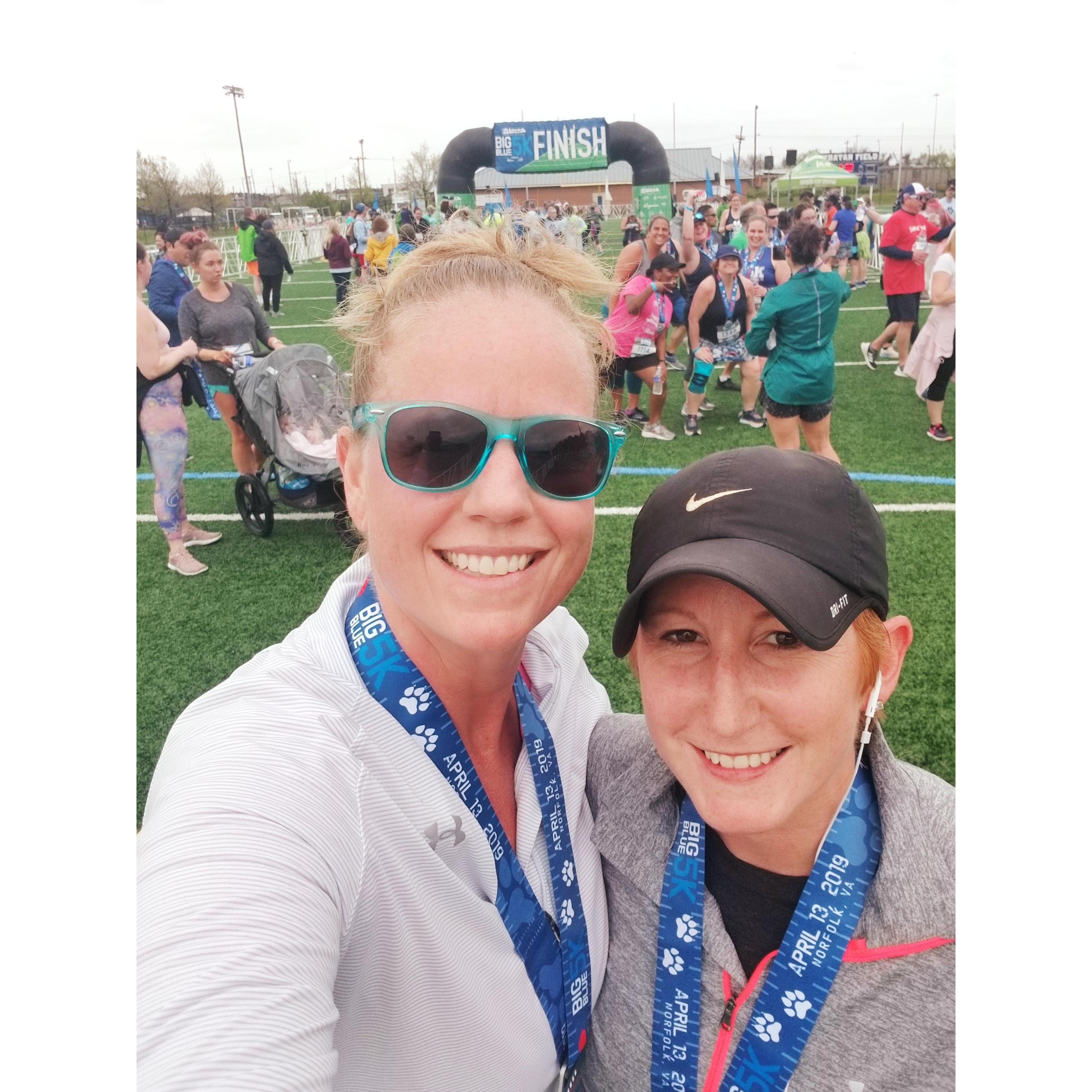 Big Blue 5k at Old Dominion University