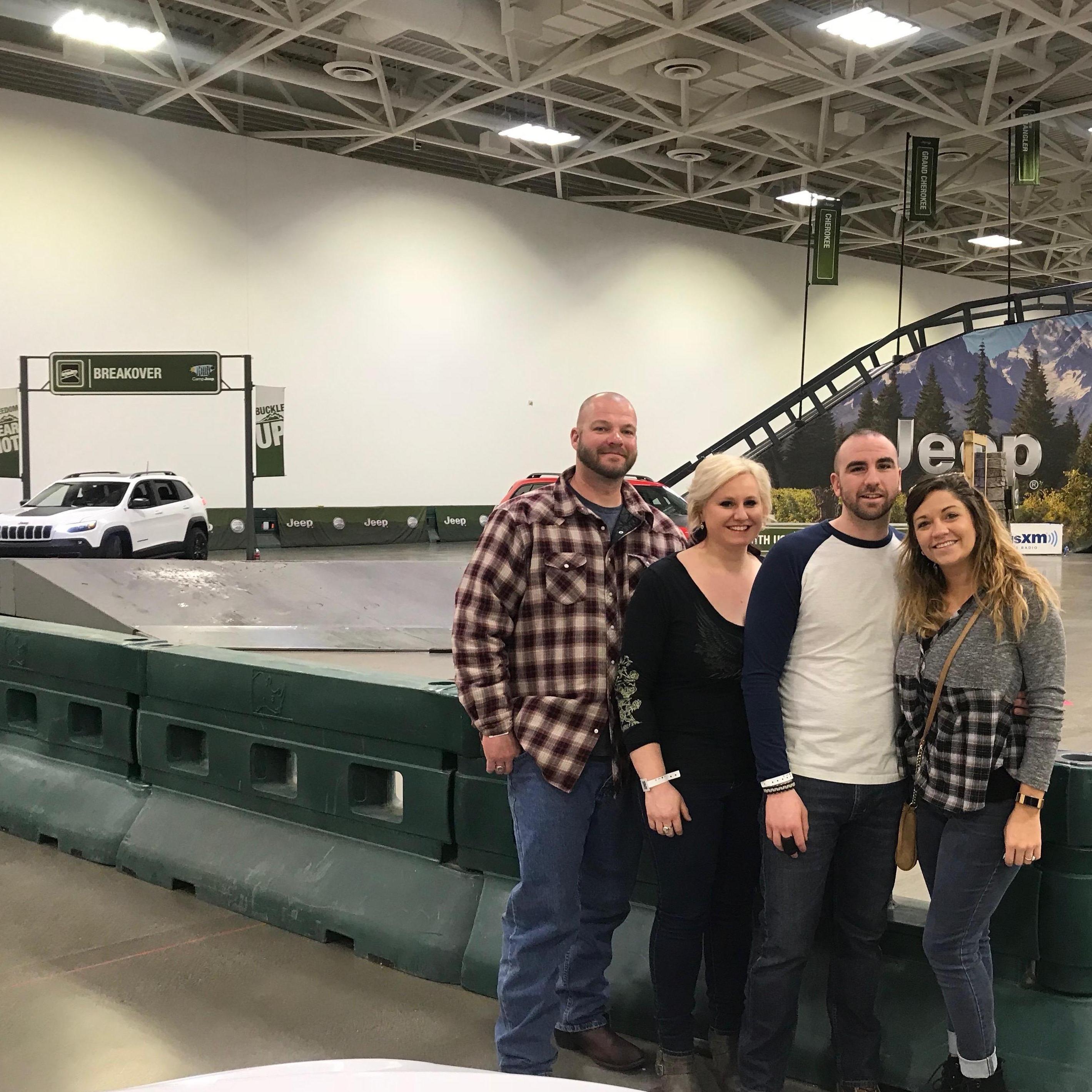 We went to the auto show while Ryan's cousin Sarah and her boyfriend Colt were in town.