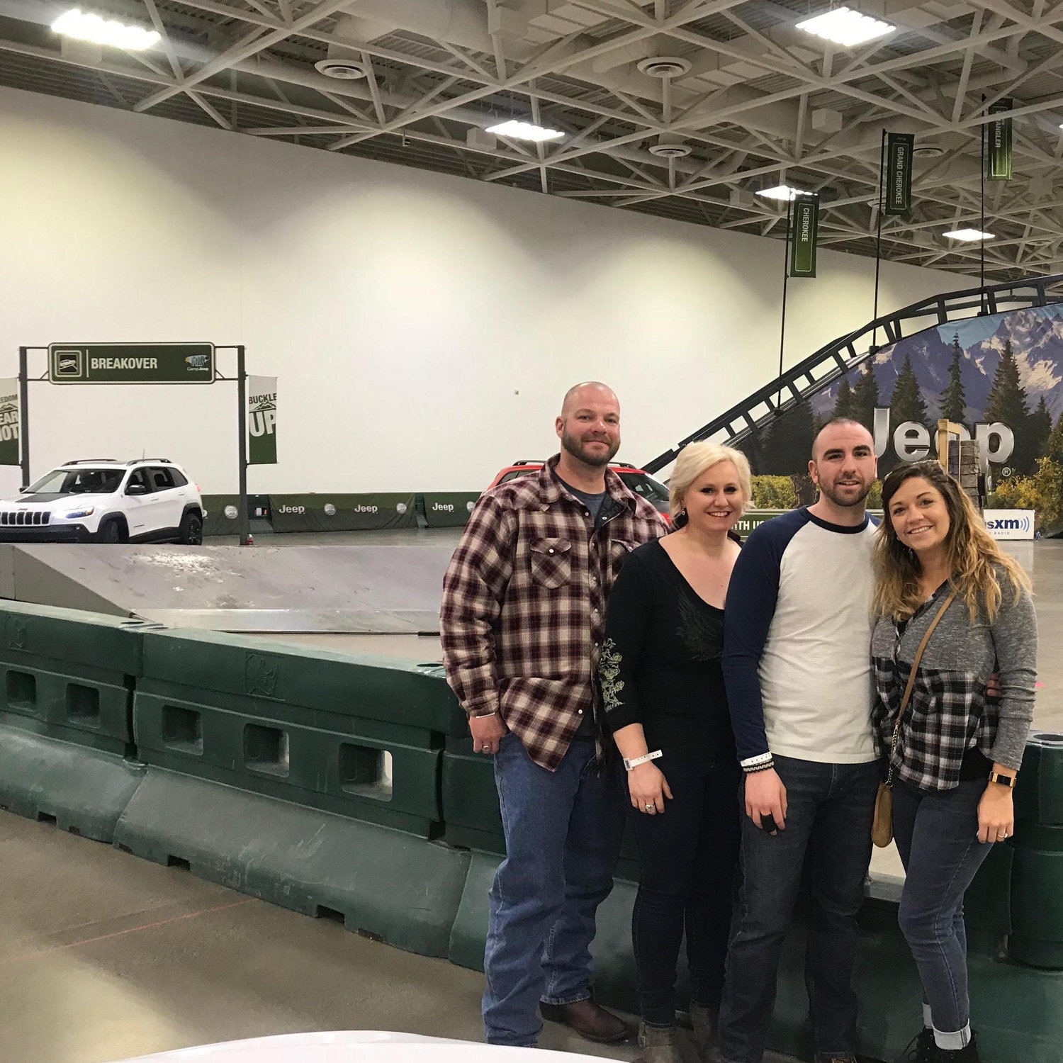 We went to the auto show while Ryan's cousin Sarah and her boyfriend Colt were in town.