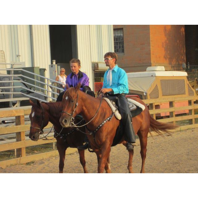 Dont let Evan fool you, he is a Big horse guy too.