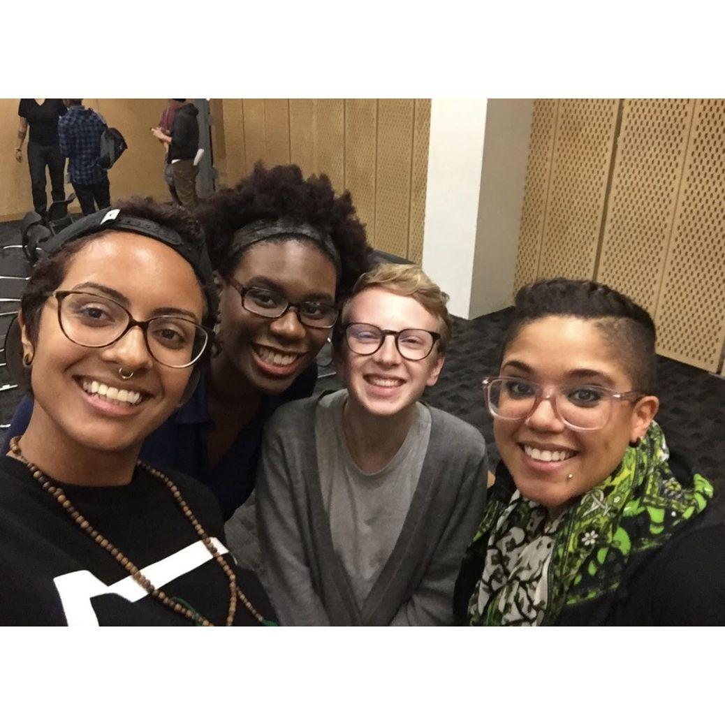 The first photo we ever took together (when Samia attended Be's workshop in New Orleans in 2016).
