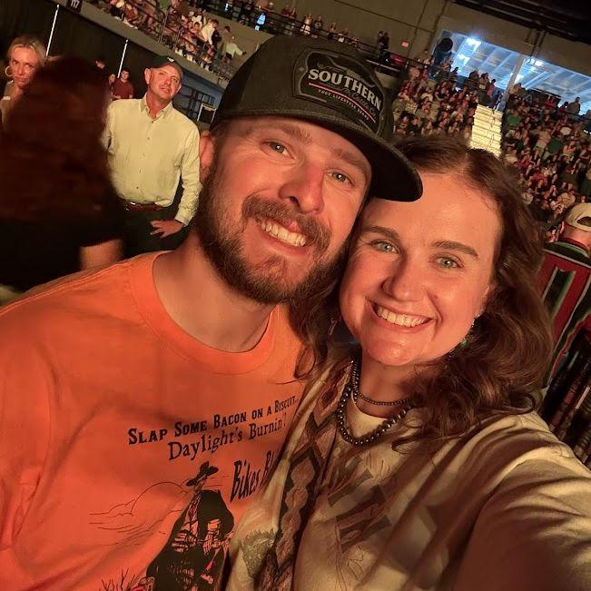 We really enjoy going to concerts. And yes, we both have terrible hearing.