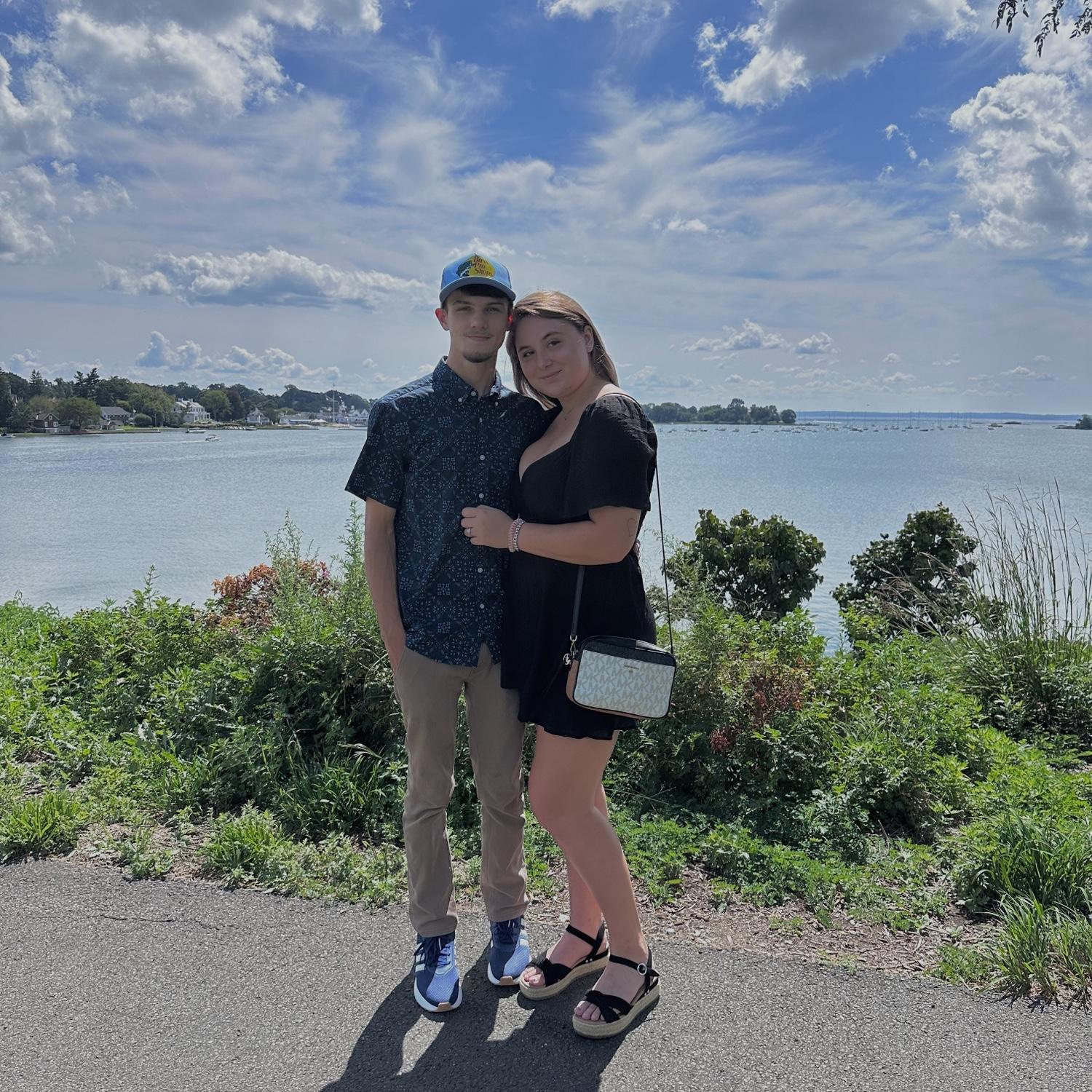 His first time in my hometown