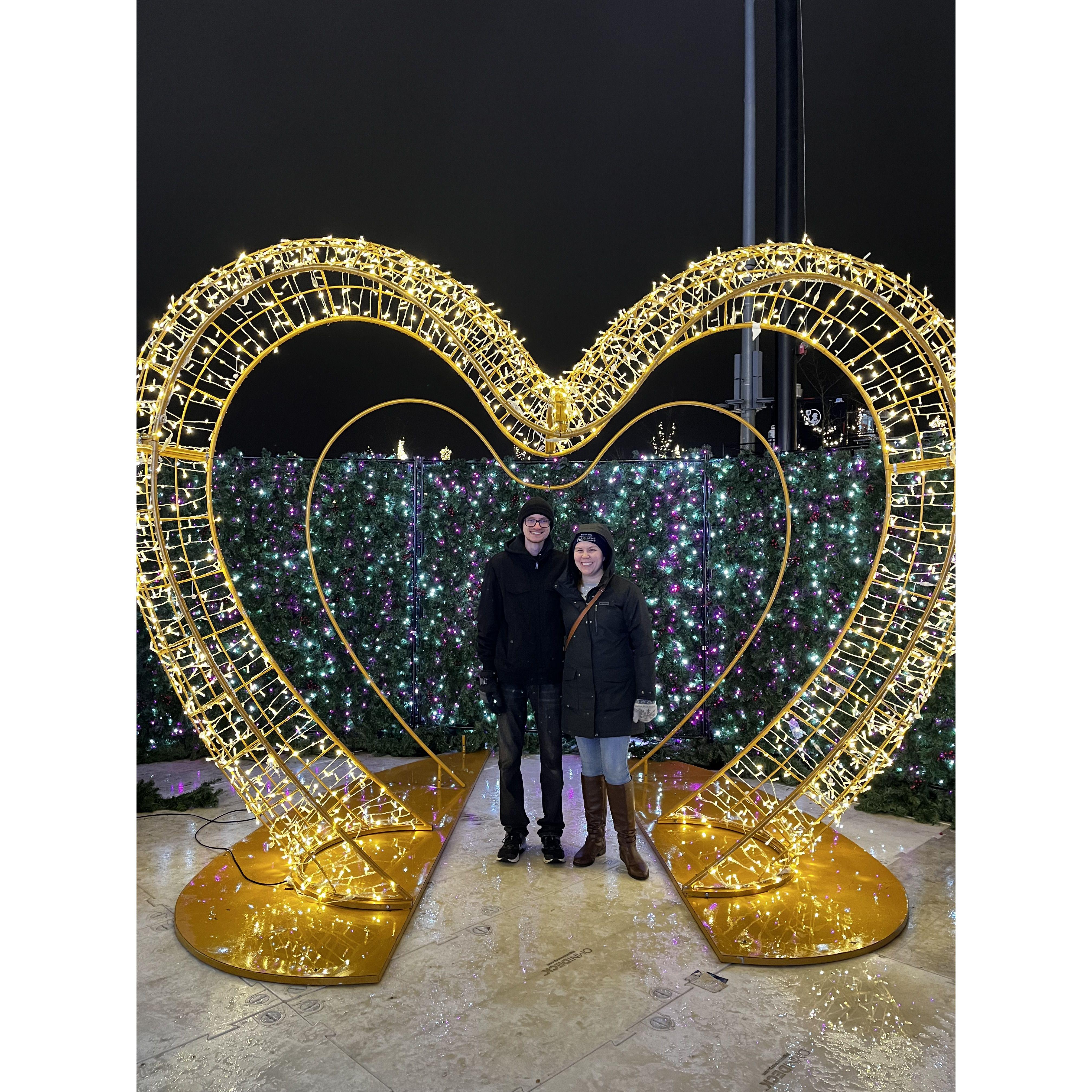 Christmas light show