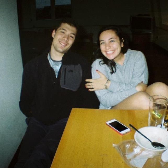 first picture ever together in galway, ireland