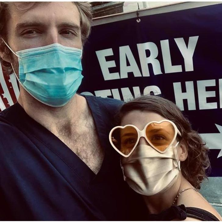 We vote early and we vote often.