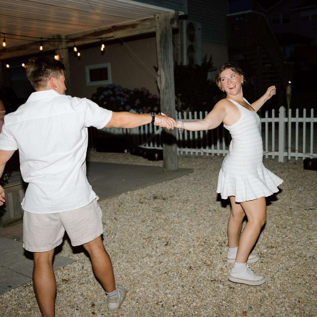 Our engagement party - Long Beach Island, NJ