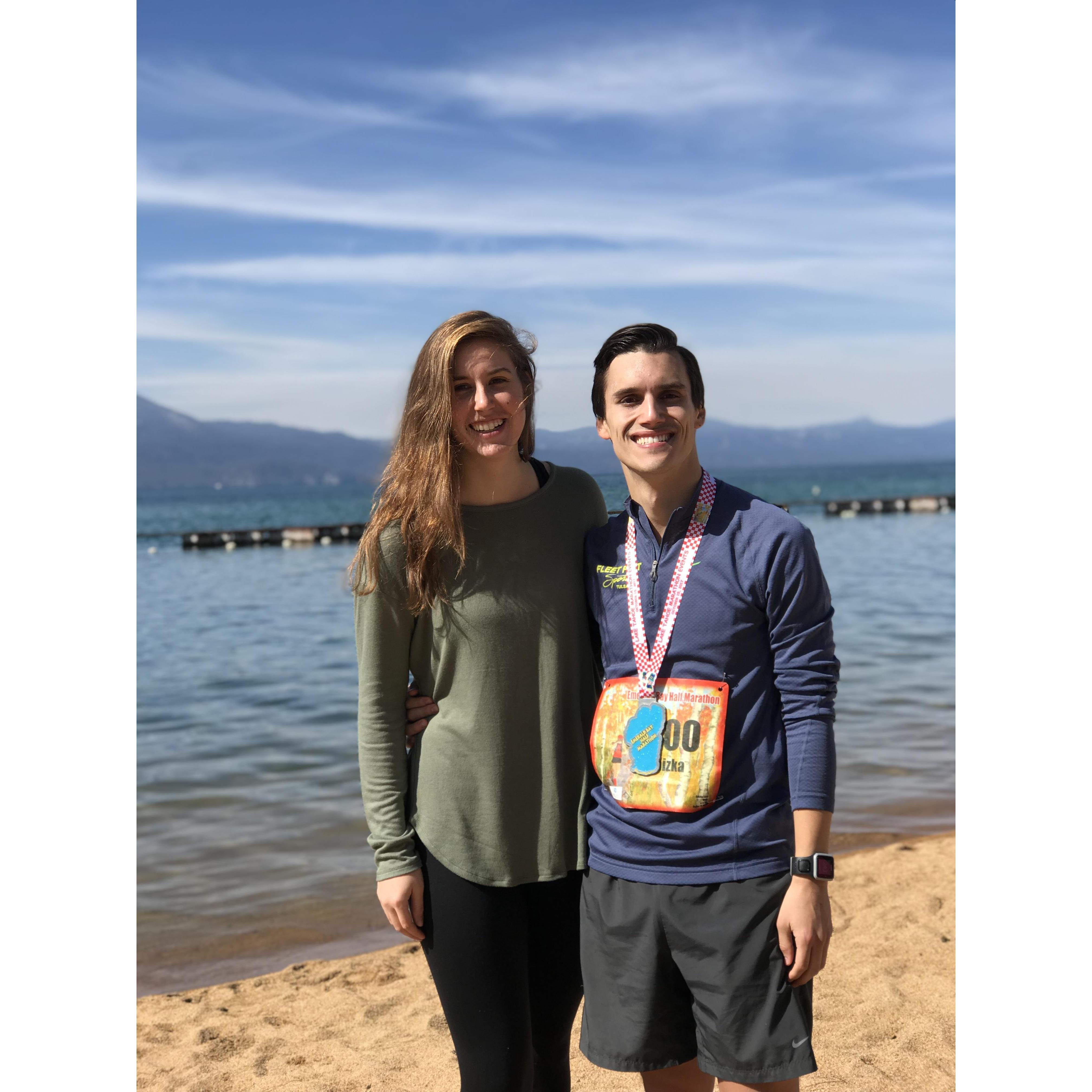 Our first trip together. October 2017 Lake Tahoe, NV.