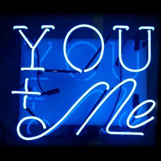 You and Me Neon Sign