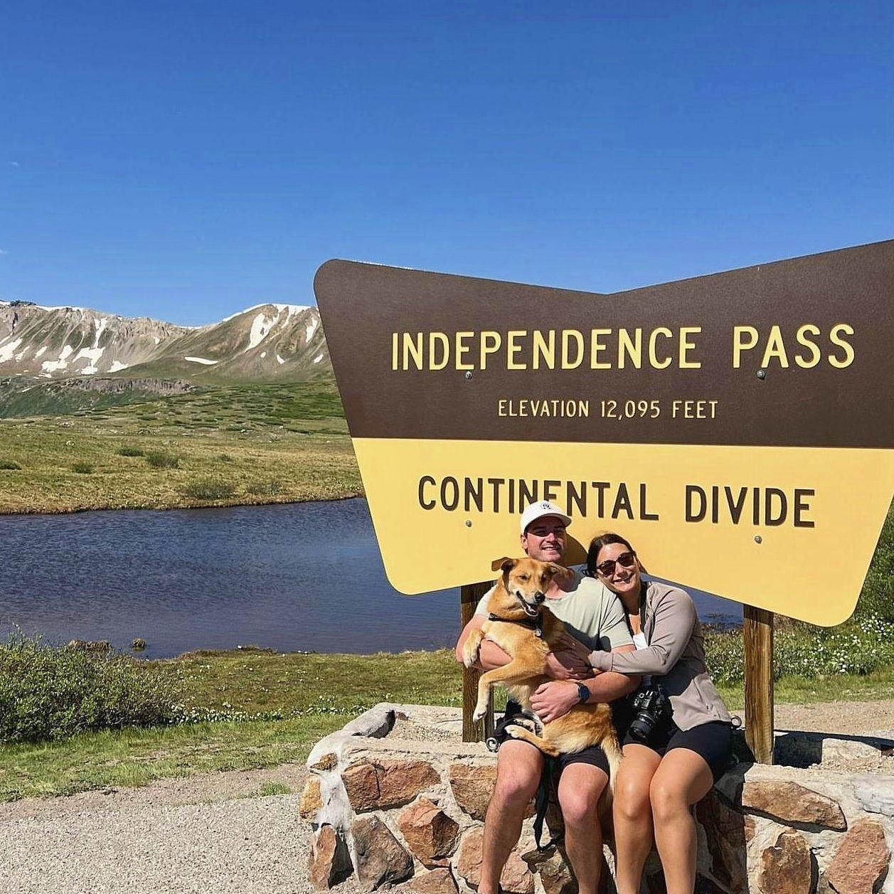 Road tripping through mountain passes in Colorado!