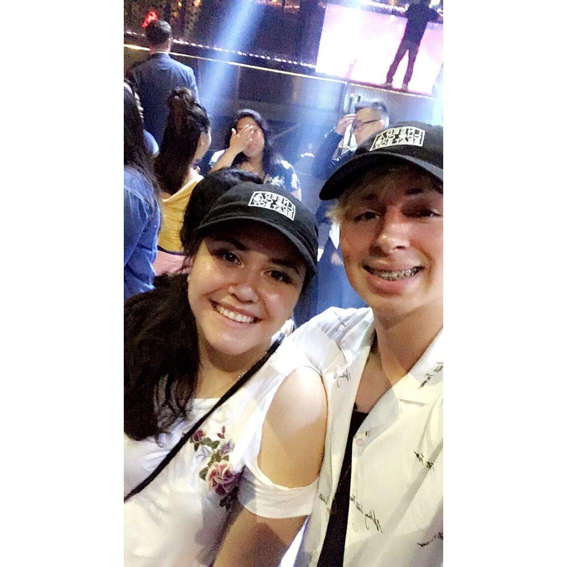 First concert together.