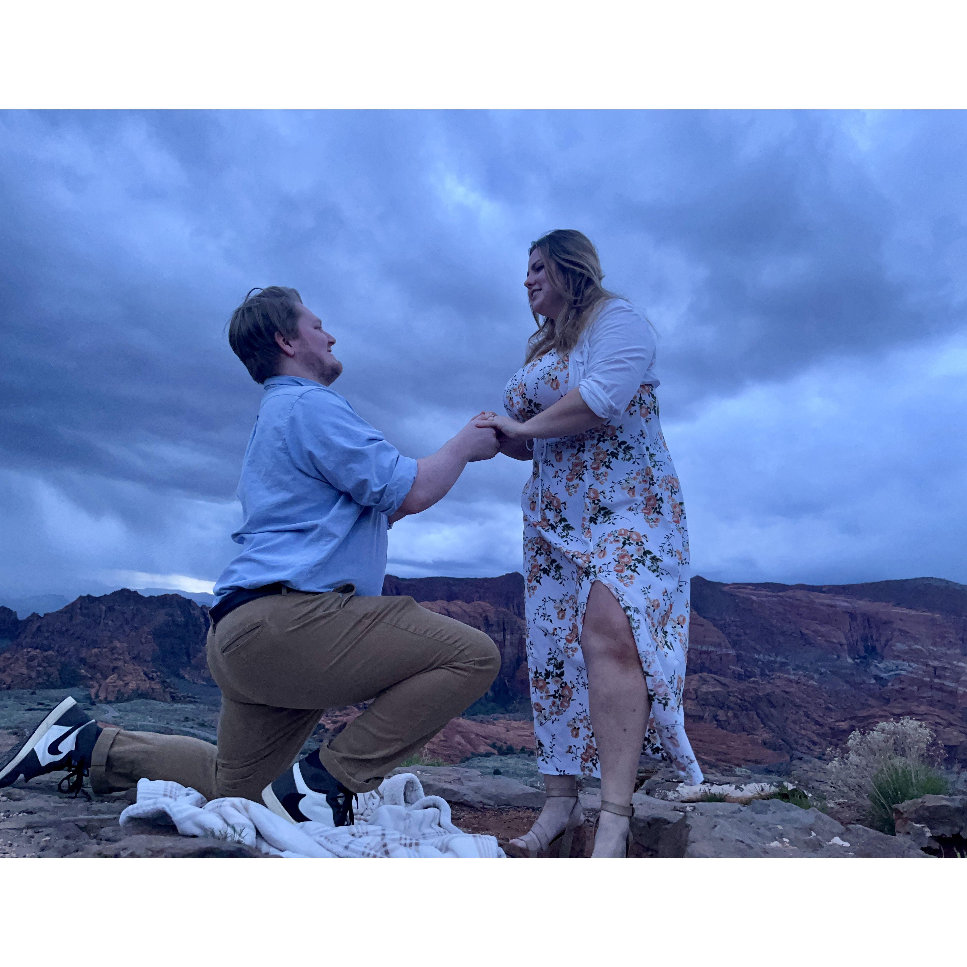 Easter Sunday 2024- We got engaged!