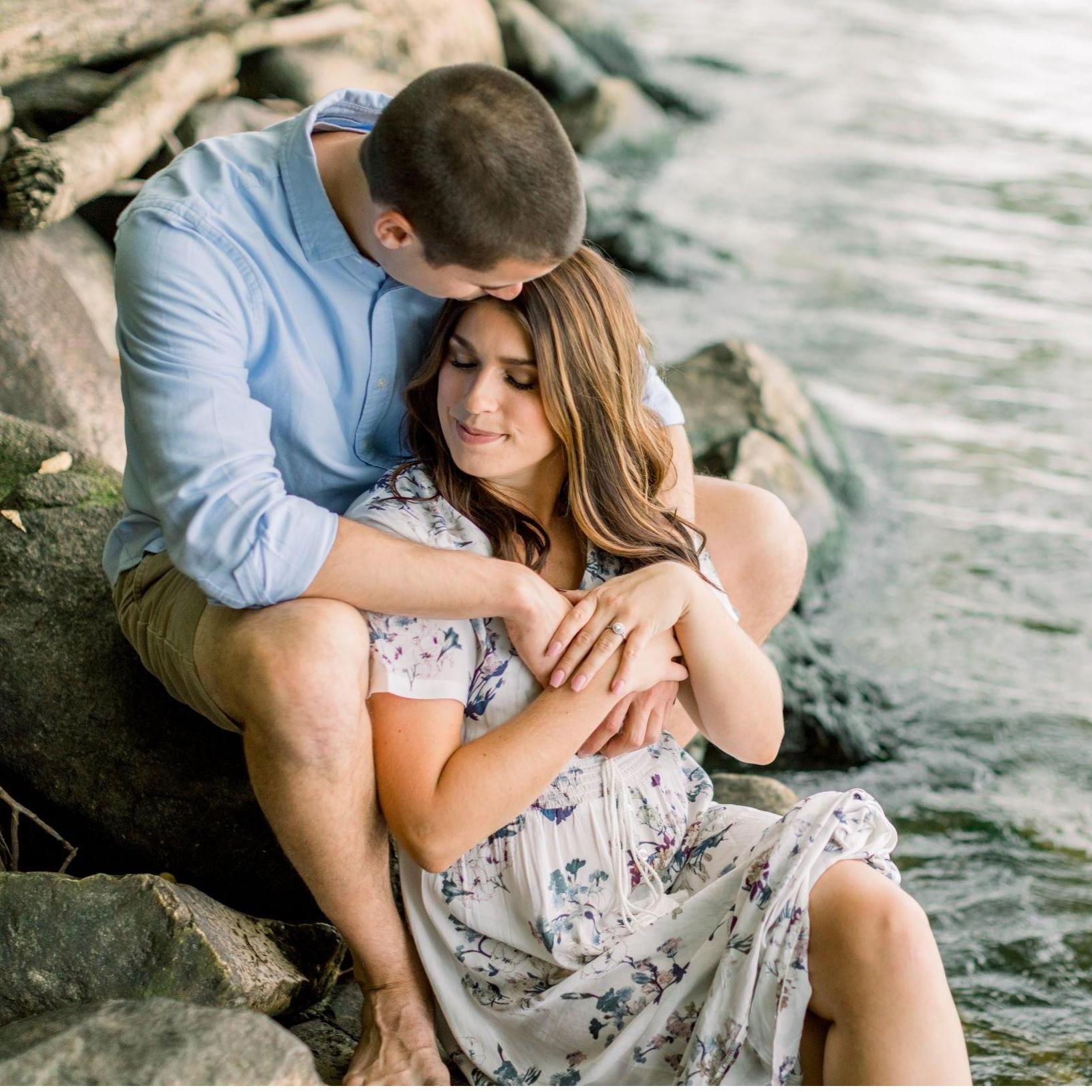 Engagement at High Cliff State Park