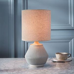 Roar + Rabbit Table Lamp, Cool Gray, Short