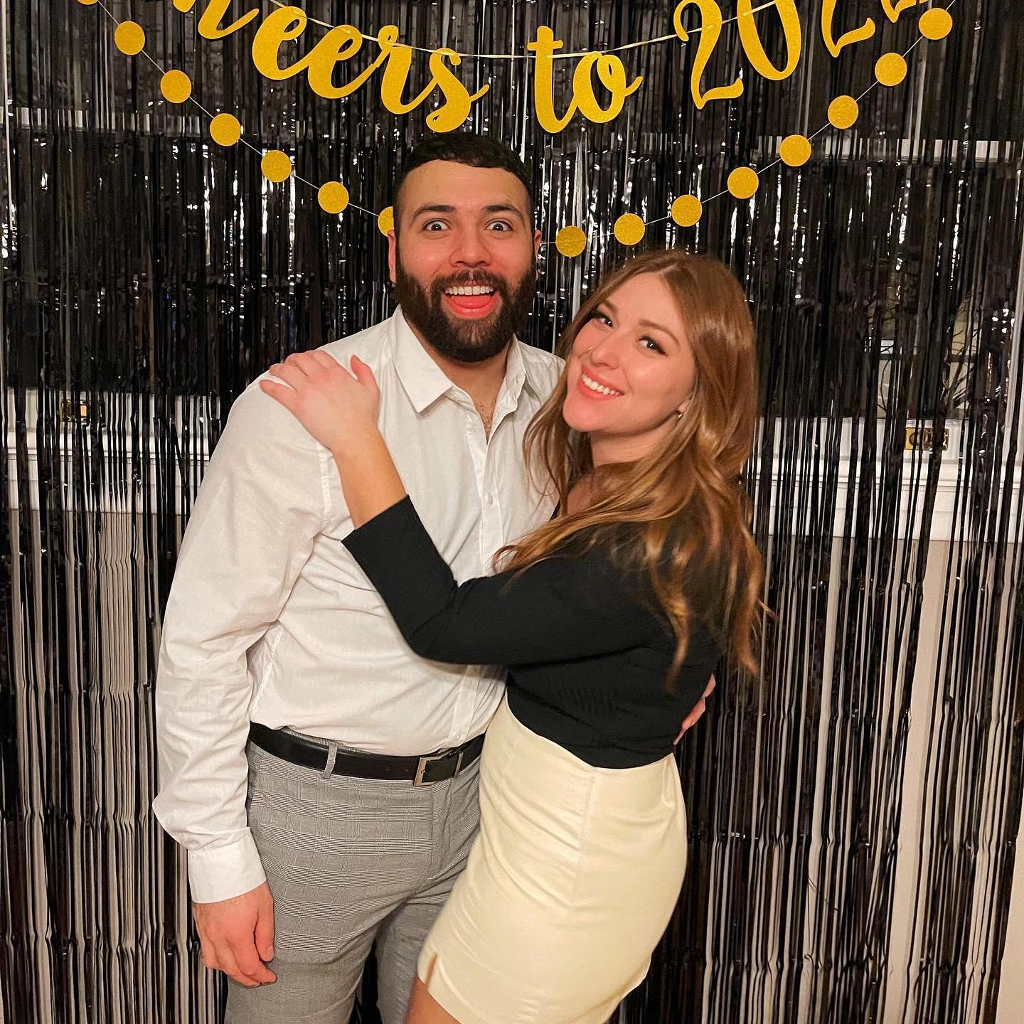 Bringing in 2022 with a ton of excitement as you can see on Jose's face.