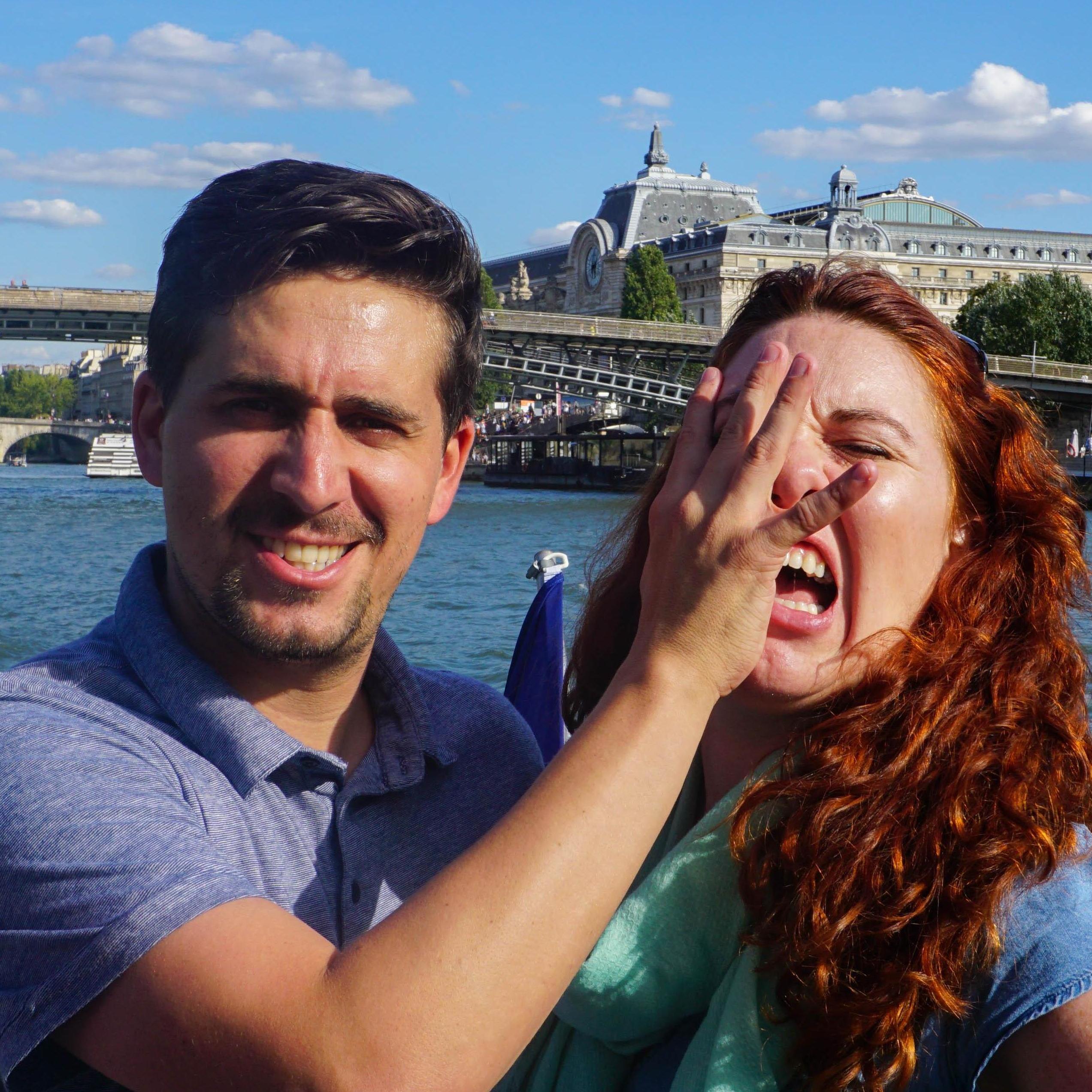 Now that's love! Summer 2017, Paris, France!