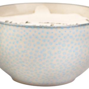 Paddywax Boheme Collection Soy Wax Candle In Hand Painted Ceramic Bowl, Sea Salt & Sage