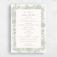 Green Wedding Program - Keita