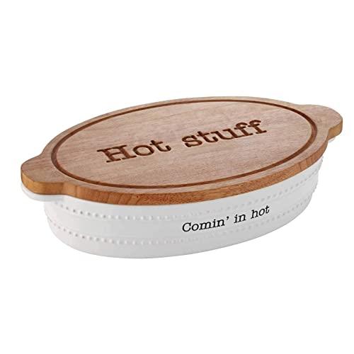 Mud Pie Baker and Trivet Set of 2