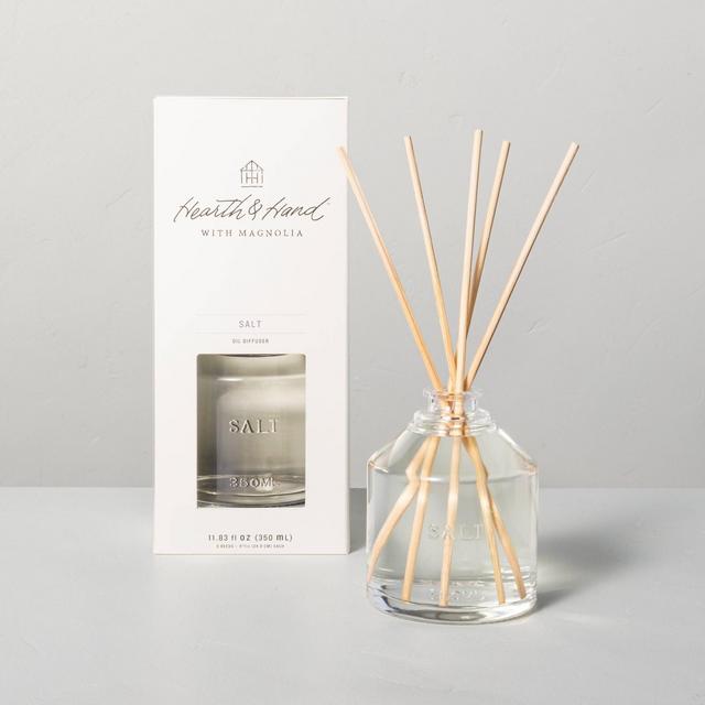 12.3 fl oz Salt Oil Diffuser - Hearth & Hand™ with Magnolia
