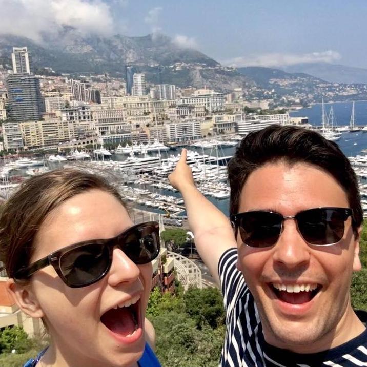 Pointing at grotesquely large private yachts in Monaco
