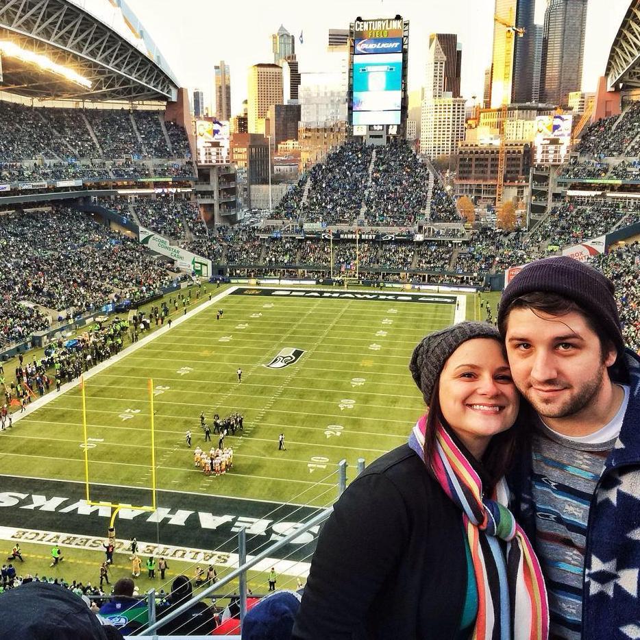 Seahawks game at CenturyLink Field