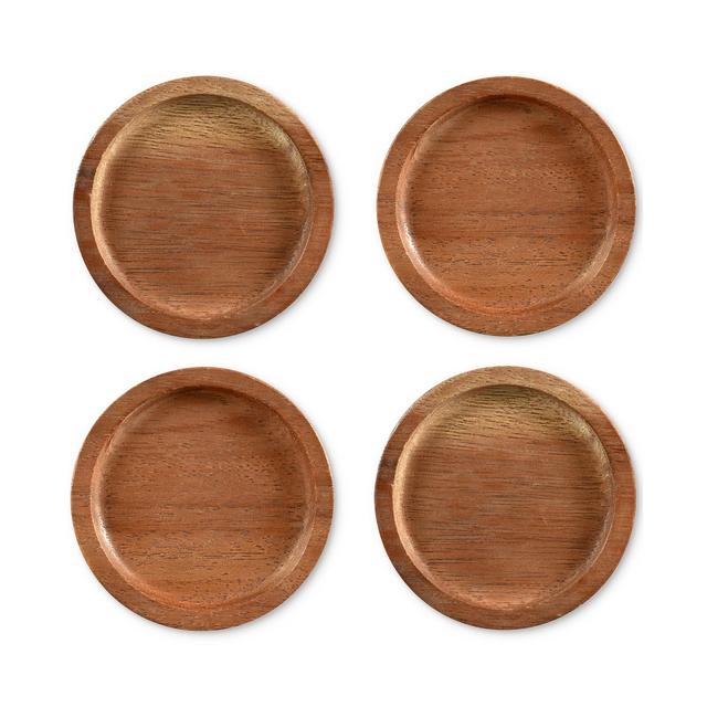 Noritake Coasters, Set of 4 Kona Wood