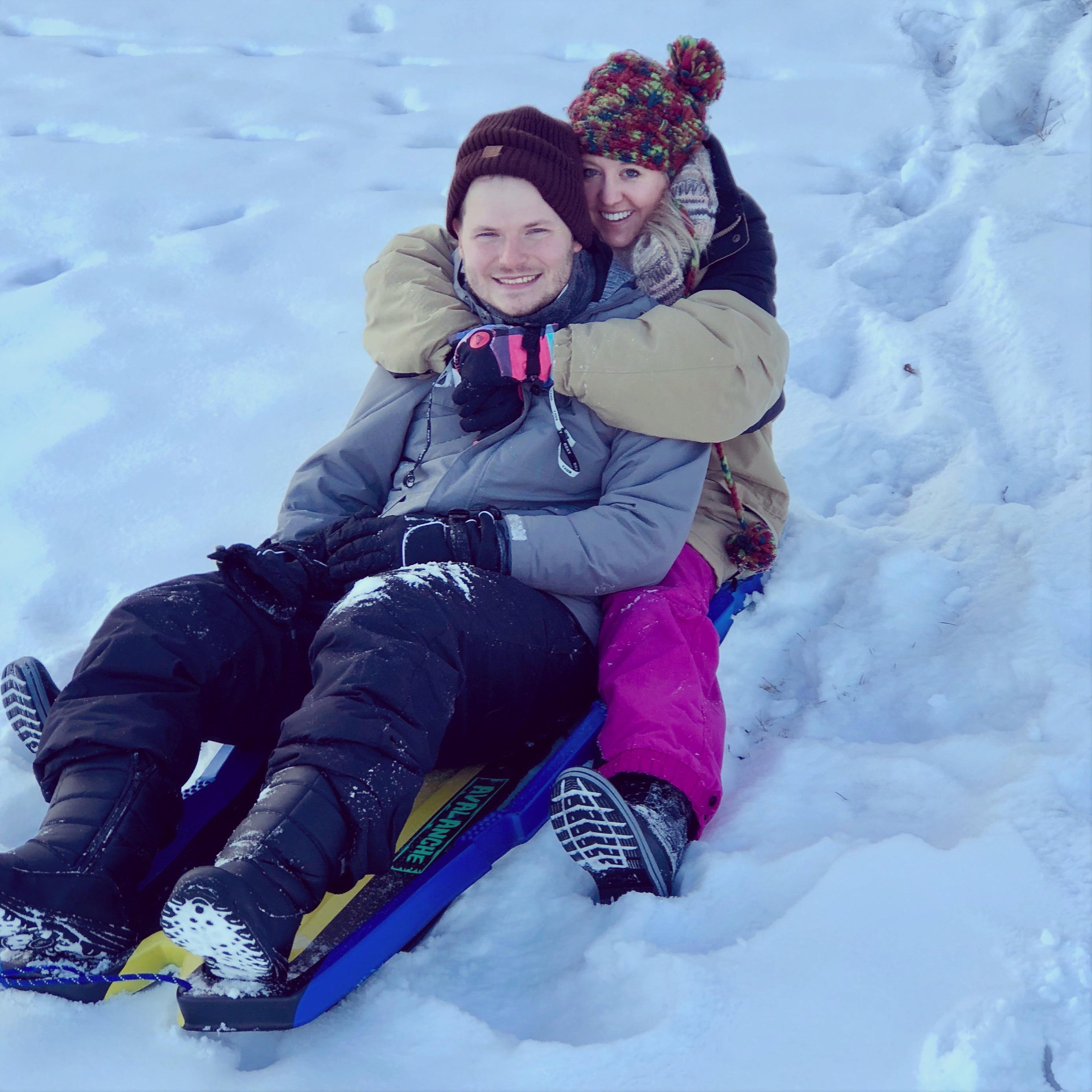 Two Texans NOT in their natural habitat.