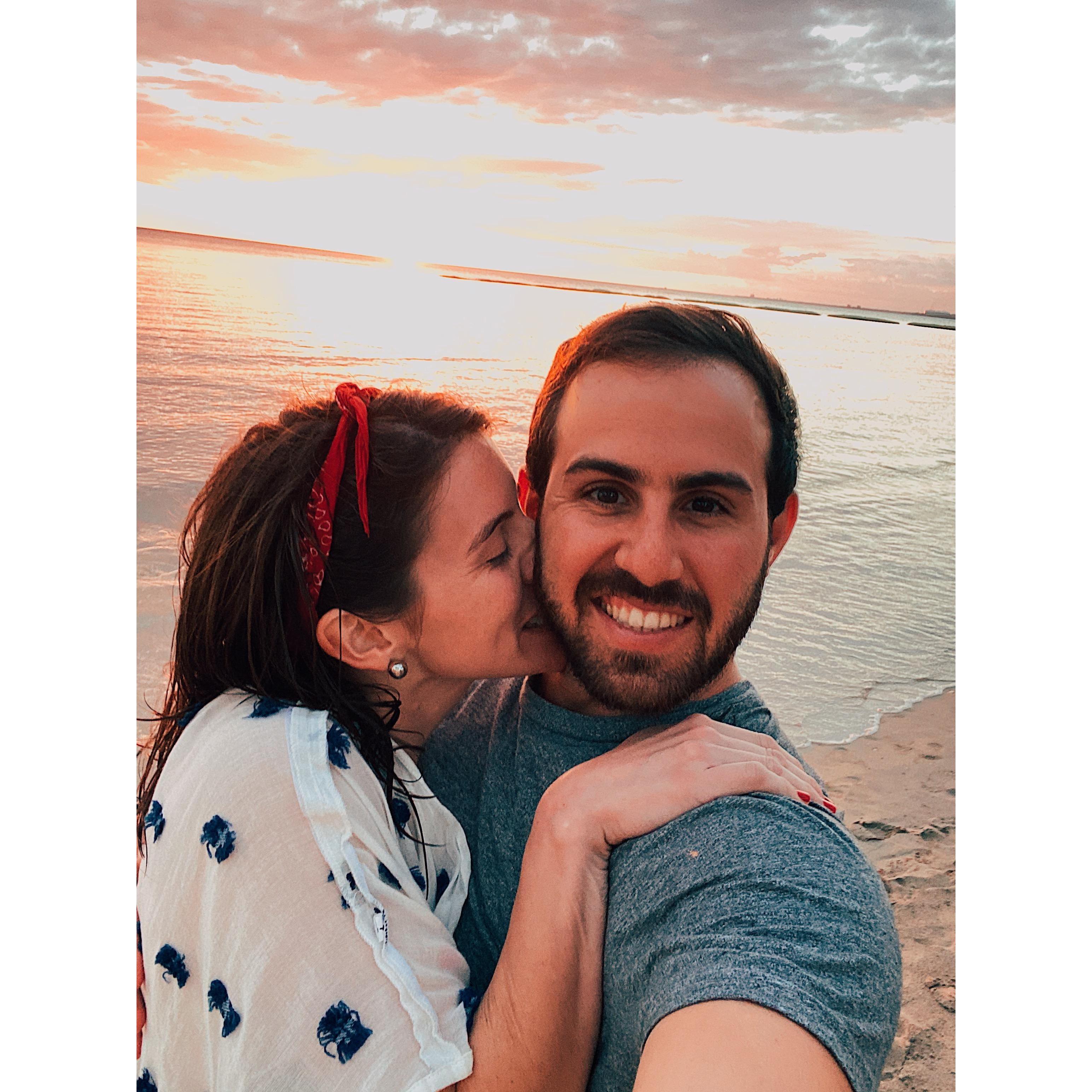 Happy New Year! The first time Poli thought "hmmm, maybe this year we will get engaged." She was not wrong.
