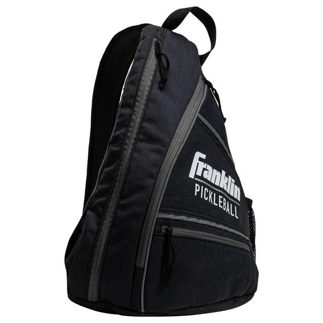 Franklin Sports Sling Pickleball Bag - Black/Charcoal