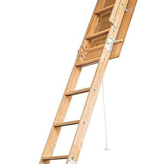 Century WL2211L Attic Ladder, Natural