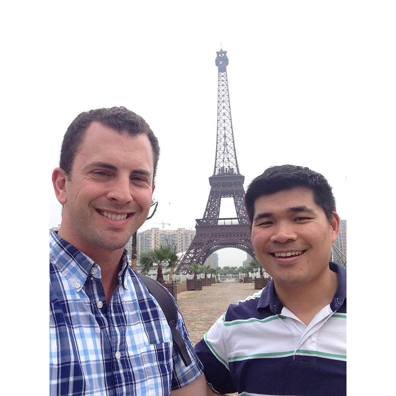 Nope, not Paris. Tianducheng, a copycat Paris neighborhood just outside of Shanghai