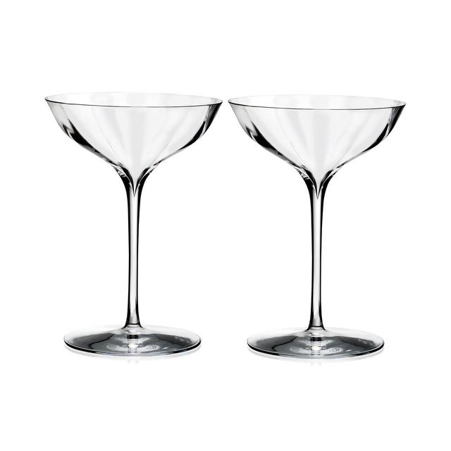 Waterford Elegance Optic Belle Coupe Pair