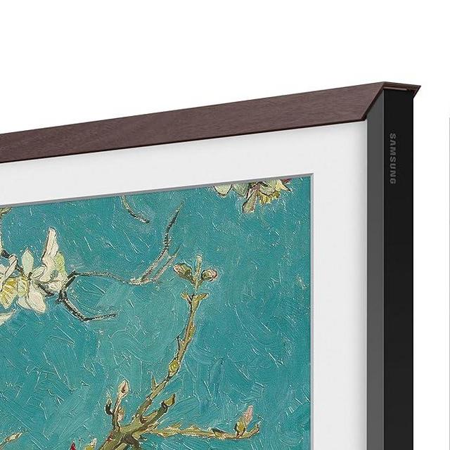 SAMSUNG 65-inch The Frame Customizable Bezel Modern Brown (VG-SCFA65BWBZA, 2021 Model)