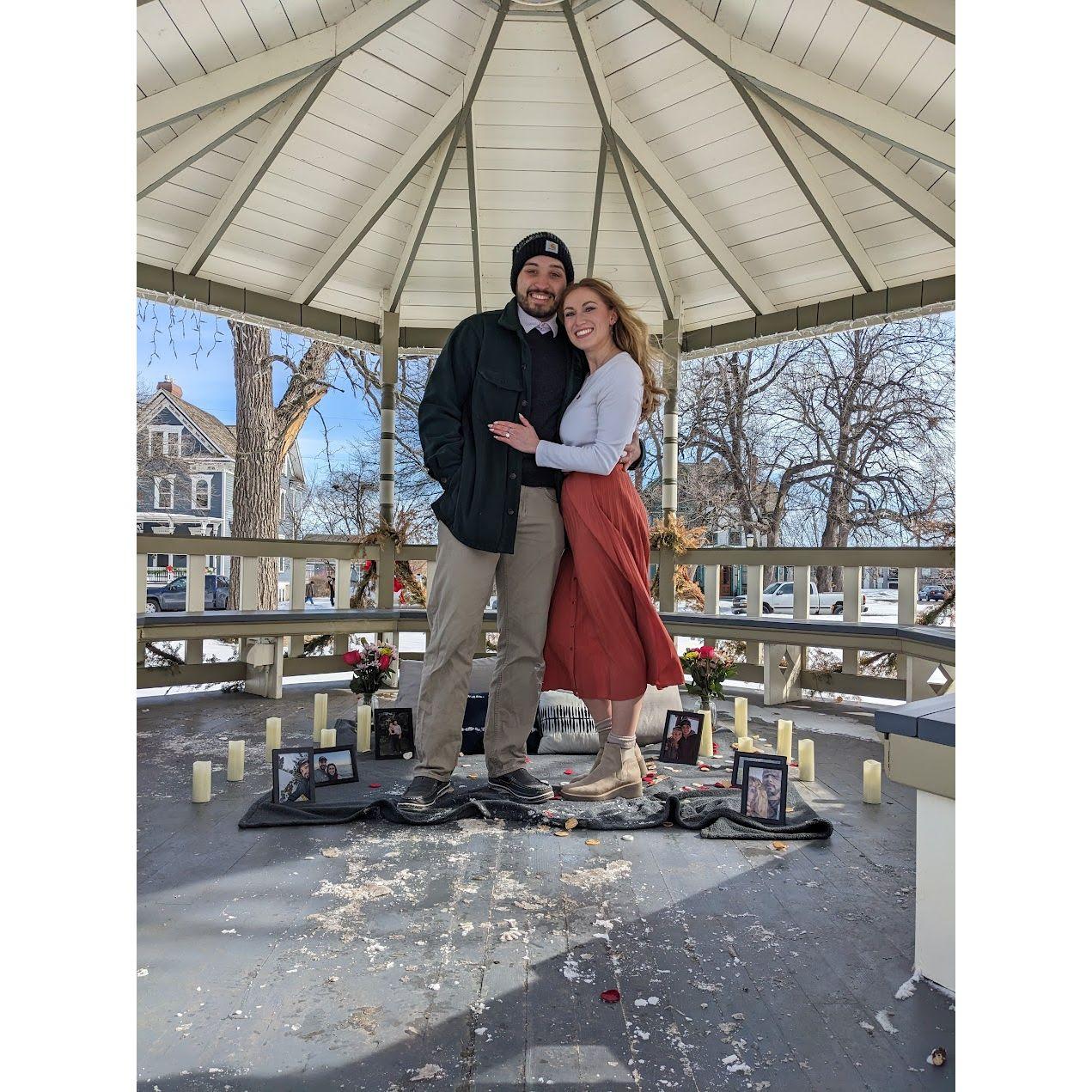 2023 - Nolan proposes!