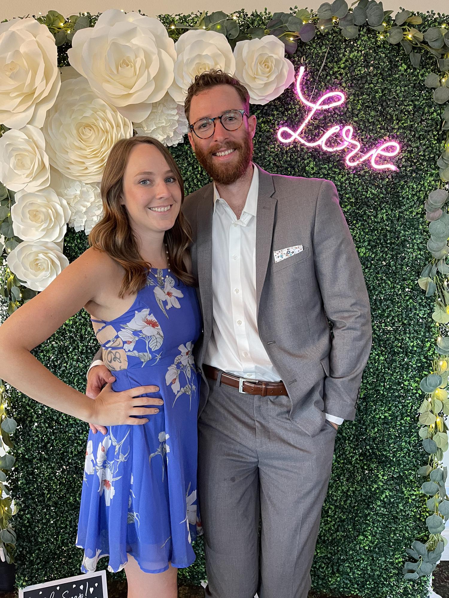 Wedding celebration for Zach and Emmy in Colorado