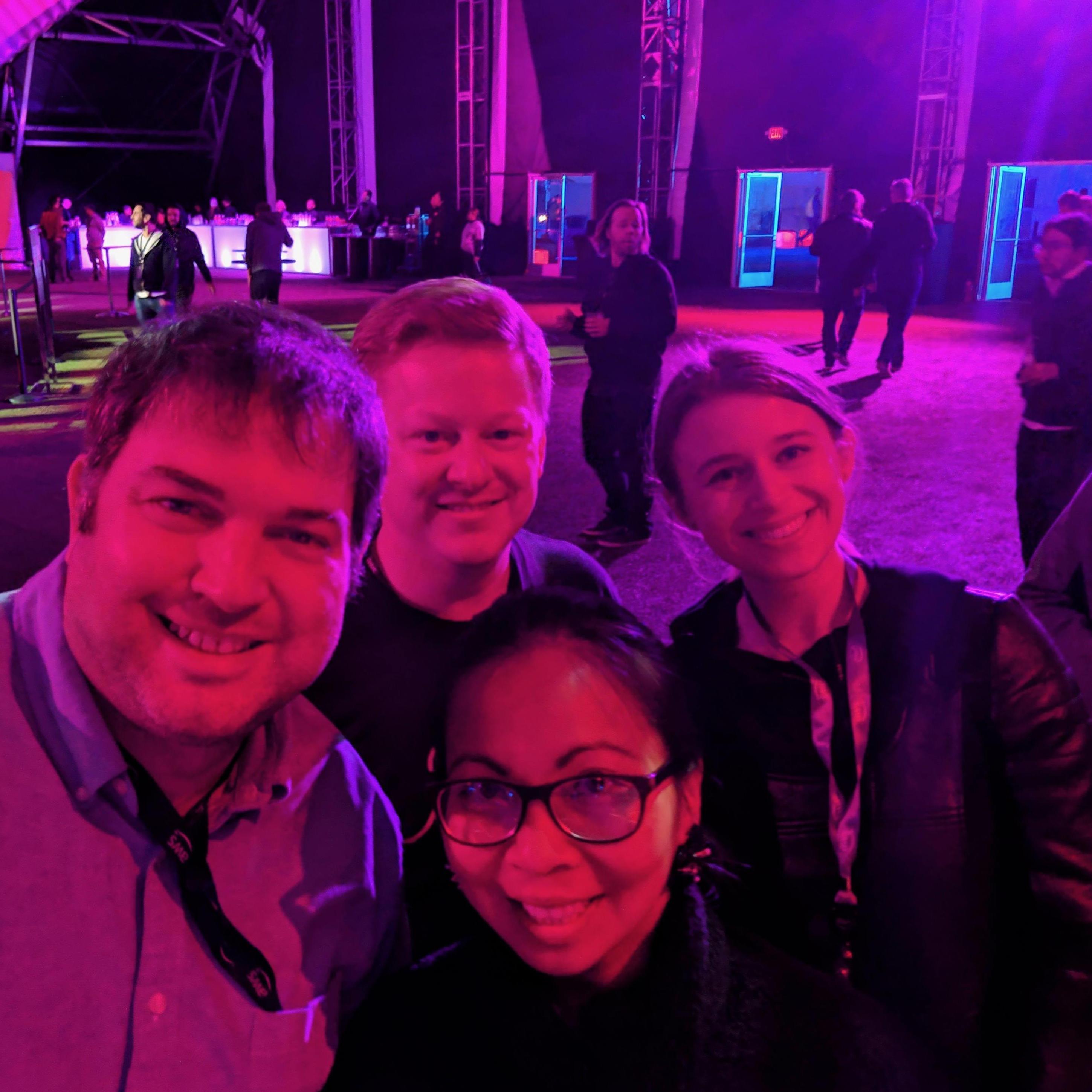 At AWS Re:Invent - Nov 2018