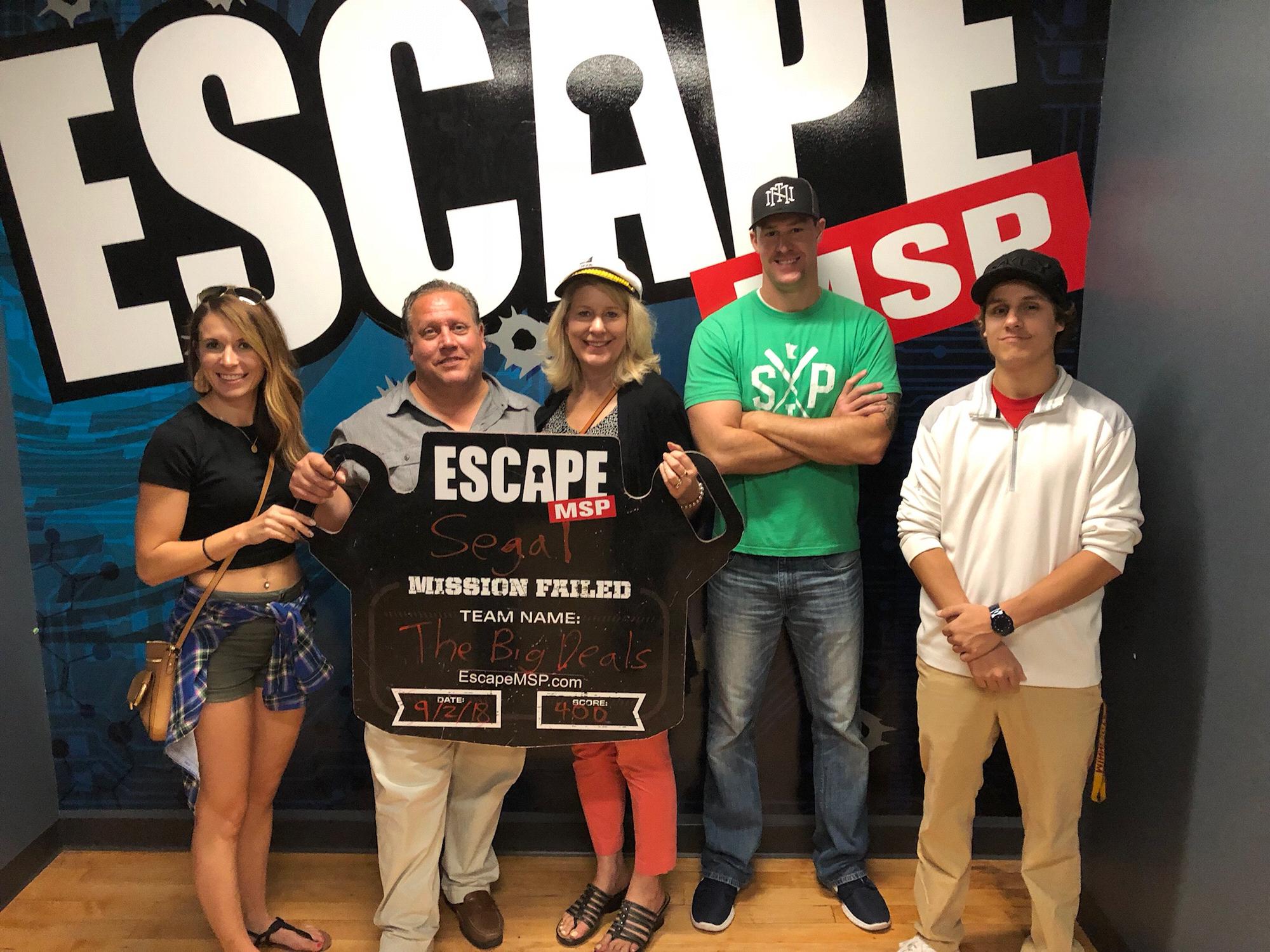 Trying To Escape But We're Stuck Together :) 
9.2018